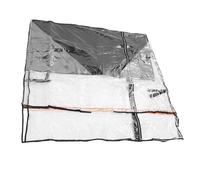 FTVOGUE Cubierta para Carretilla Elevadora, Carcasa Protectora Transparente de EVA para Todo Tipo de Clima, Ajuste Universal 57 X 47 X 52 Pulgadas, Parasol a Prueba de Polvo, Lluvia y Viento para