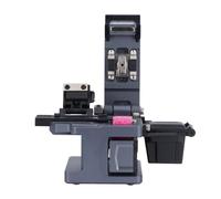 FTVOGUE Cuchilla de Fibra óptica Cortadora de Fibra de Paletas de Acero de Tungsteno Ángulo de Corte de 0,5 Grados Accesorio Doble Retorno Automático Caja de Recolección de Residuos para