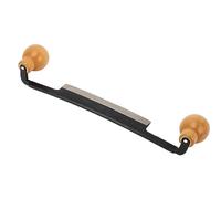 FTVOGUE Cuchillo de Dibujo Recto, Hojas de Acero de Tungsteno con de Madera Doble Antideslizante para Descortezar y Cepillar Carpintería, Práctica Herramienta Manual de Carpintero