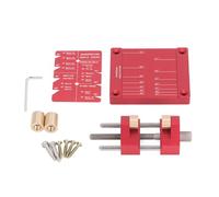 FTVOGUE de Guía de Bruñido, Kit de Afilado de Cinceles de Aleación de Aluminio con Fácil Ajuste de ángulo de 15 a 47 Grados para Herramientas de Carpintería