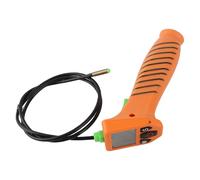 FTVOGUE Detector de Calidad de Aceite Analizador de Gas LED para Herramientas de Prueba de Automóvil Mini Probador de Aceite de Motor Amarillo Portátil para Verificación Automática, 1 * Pincel para
