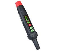 FTVOGUE Detector de Gas, Alarma Portátil de Fuga de Metano con Alerta | Apagado Automático, Pantalla LCD, Material ABS, Tiempo de Reacción de 5 Segundos, Uso Doméstico para Propano y Gas Natural