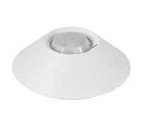 FTVOGUE Detector de Movimiento Infrarrojo de Techo con Cable con Sensor de Doble Elemento y Alarma LED, Seguridad Antirrobo para Uso Comunitario