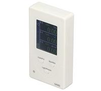 FTVOGUE Detector de Radiación de Campo Electromagnético, Medidor EMF, Portátil, Recargable por USB, con Pantalla a Color, Alarma de Luz Sonora para Evaluación de Radiación de