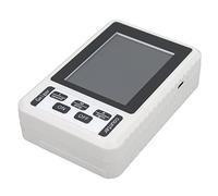FTVOGUE Detector de Radiación Nuclear, Contador Geiger Profesional con Pantalla LCD, Mide Rayos Gamma X Beta para Uso en Laboratorio (WHITE)