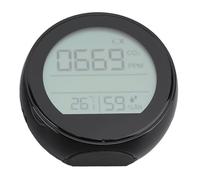 FTVOGUE Detector Inteligente de CO2, Sensor NDIR, Pantalla LCD Clara, Mide 32-158 Fahrenheit, Ideal para la Calidad del Aire Interior en Oficinas y Hogares