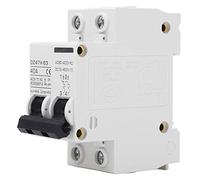 FTVOGUE Disyuntor de CA CC, Disyuntor Miniatura 2P 40A DC12 a 400V AC90