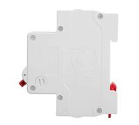 FTVOGUE Disyuntor de CC Disyuntor en Miniatura de CC Modular 1P 250 V 25 A con Protección contra Cortocircuitos y Extinción de Auxiliar para Sistemas Fotovoltaicos Uso de Montaje en Riel