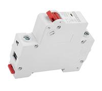 FTVOGUE Disyuntor de CC, Protección de Energía Solar 1P 20A, Diseño Compacto y Resistente a las Llamas para Sistemas Fotovoltaicos