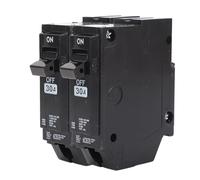 FTVOGUE Disyuntor en Miniatura de 30 A, 2 Piezas, Protector de Interruptor de Aire Doméstico 1P con Capacidad de Ruptura de 10 KA para Centros de Carga Eléctrica y Juego de Interruptores de