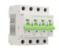 FTVOGUE Disyuntor en Miniatura Solar 4P PV Mini, Disyuntor PA DC 1000V 50A 6000A Capacidad de Ruptura, para Distribución de Energía y Protección de Circuitos del Solar Fotovoltaico (10A)