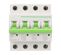 FTVOGUE Disyuntor en Miniatura Solar 4P PV Mini, Disyuntor PA DC 1000V 50A 6000A Capacidad de Ruptura, para Distribución de Energía y Protección de Circuitos del Solar Fotovoltaico (32A)