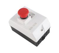 FTVOGUE Disyuntor Protector de Motor, Interruptor de Parada de Emergencia ABS con Respuesta Rápida para 690 V 50 60 Hz, Solución Versátil para Cargas Inductivas y Motores Industriales