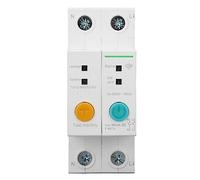 FTVOGUE Disyuntor WIFI 2P Disyuntor de Control Remoto Inteligente 230V 16A con Función de Enlace de Sincronización de Protección contra Fugas de 30mA para Control de Panel Eléctrico Doméstico