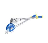 FTVOGUE Dobladora de Tubos Manual, Herramienta para Doblar HVAC de 180 | Construcción de Acero Al Carbono, de Goma, para Tubos de Acero de Cobre y Aluminio, Uso en Calefacción Hidrónica y