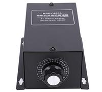 FTVOGUE DRDY4000 Controlador de Velocidad del Motor de CA de 25 A Regulador de Voltaje Ajustable de 0-220 V con Carcasa de Metal Retardante de Llama para Motor de 1000 W Calentador de