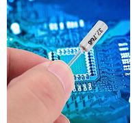 FTVOGUE Durable 50pcs 10 Value Quartz Crystal Oscillator Kit Surted Kit Conjunto de una Señal Estable para TV, MP3, MP4