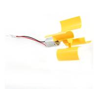 Ftvogue Electricidad Generador de Viento Motor Eje Vertical Turbinas de Viento Mini Motor Piezas LED Modelo de enseñanza de Bricolaje