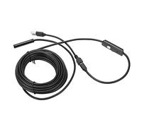 FTVOGUE Endoscopio para Teléfono Móvil AN97 de 8 Mm, Material ABS, 6 Luces LED, Resistente Al Agua, Resolución 640x480, para Usuarios de y Mantenimiento Eléctrico (1,5 m)