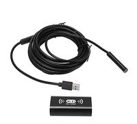 FTVOGUE Endoscopio Wifi, Cámara de Inspección HD, Sonda Impermeable de 8 Mm para Teléfono Inteligente, IOS y, para Inspección de Equipos (3,5 m)