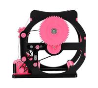 FTVOGUE Enrollador Eléctrico de Filamento 3D con Accionamiento de Motor Paso a Paso y Parada Automática, para 1kg PLA PETG PA Nylon, Carrete de 20cm, Rosa (Enchufe de la UE)