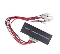 FTVOGUE Equilibrador de Batería Carcasa de Metal Ecualizador de Batería 72 V para 6S Polaridad Inversa Corte de bajo Voltaje con Arnés para Automóvil, Barco, Camión, RV Solar