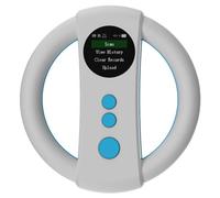 FTVOGUE Escáner Portátil de Chips para Animales, Lector de Chips de Diseño Ergonómico con Pantalla LCD de 1,44 Pulgadas y Almacenamiento de 500 Datos para Identificación de Ganado y Mascotas (White)