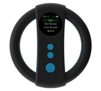 FTVOGUE Escáner Portátil de Chips para Animales, Lector de Chips de Diseño Ergonómico con Pantalla LCD de 1,44 Pulgadas y Almacenamiento de 500 Datos para Identificación de Ganado y Mascotas (Black)