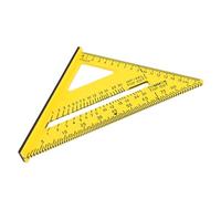 FTVOGUE Escuadra Triangular de Carpintero de 7 Pulgadas, Escuadra de Viga de Plástico para Mediciones Precisas de 45 y 90 Grados, Ideal para Proyectos de Carpintería y Entusiastas del Bricolaje