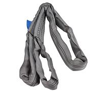 FTVOGUE Eslinga de Elevación Redonda, Material PES, Estructura de Doble Hebilla, Capacidad 4T, Ideal para Suministros de Grúas en Barcos y Maquinaria (#4)