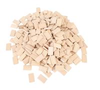 FTVOGUE Espiga para Carpintería 300 Piezas Bloques de Inserción de Espiga de Madera de Haya de Alta Dureza para Empalme de Muebles Alineación Precisa y Estabilidad para Proyectos de Marcos de