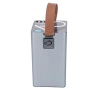 FTVOGUE Estación de Energía Portátil de 120 W, Fuente de Alimentación de Emergencia Gris Plateado, 80000 MAh, 296 Wh con Pantalla LED LCD para Usuarios de Respaldo en el Hogar, Viajes, Campamentos