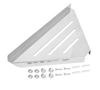 FTVOGUE Estante de Esquina de Ducha de Acero Inoxidable 304 Organizador de Estante de Almacenamiento Triangular para Baño en Casa(Punching Type)