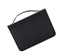 FTVOGUE Estuche Organizador para Lápices Artísticos, Bolsa Plegable con Cremallera para Estudiantes, Artistas y Profesionales (Black)