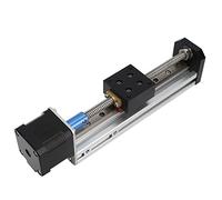 FTVOGUE Etapas Lineales de Alta Resistencia Tabla de Deslizamiento de Movimiento Suave para Aplicaciones de Mecanizado (100 mm)