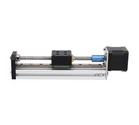 FTVOGUE Etapas Lineales de Alta Resistencia Tabla de Deslizamiento de Movimiento Suave para Aplicaciones de Mecanizado (200mm)