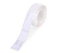 FTVOGUE Etiqueta Térmica para Joyería, Superficie Plana Lisa, Impresión Transparente, Fuerte, Resistente Al Agua, a Prueba de Aceite, Resistente a Rasguños, (En blanco opuesto 14x53mm (100 hojas))