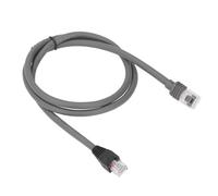 FTVOGUE Extensión de Cable Ethernet Satelital Rectangular, Cable de Repuesto Resistente a la Intemperie de Alta Velocidad de 1200 Mbps para Mini Antena Parabólica Rectangular, Ideal para Uso en (1m