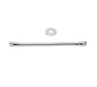 FTVOGUE Extensor de Cabezal de Ducha Ajustable, Brazo de Extensión de Ducha de Acero Inoxidable de 10 Pulgadas con ángulo Ajustable Giratorio