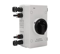 FTVOGUE FTVOGUE Interruptor de Desconexión Solar Aislador Fotovoltaico IP66 1000V 32A de Alimentación CC, Extinción de de Alto Voltaje para Sistemas Solares Fuera de la Red de Barcos RV