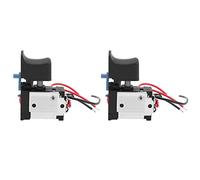 FTVOGUE FTVOGUE Interruptor de Gatillo para Herramientas Eléctricas, Interruptor Universal 0761, Repuesto de Aluminio y Plástico para Taladro Eléctrico, Amoladora Angular, Amoladora Recta, 7,2 V-24
