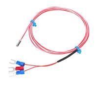 FTVOGUE FTVOGUE Sonda de Temperatura PT100 RTD, Paquete de 3 Sensores de Temperatura Impermeables con Cable de Platino de 10 Mm, Rango de -50 °C a 572 °F, Cable de 2 M para Procesamiento de (#4)