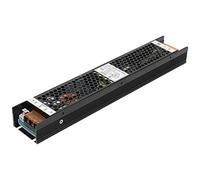 FTVOGUE Fuente de Alimentación con Atenuación de 200 W Fuente de Alimentación Regulable LED de Aleación de Aluminio Entrada AC200 240 V 12 V 16,67 A o 24 8,3 A para Iluminación de Oficina de Alta