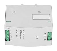 FTVOGUE Fuente de Alimentación de Conmutación de Berm Dinrail 24 V5A 120W Equipo de Voltaje del Controlador DR12024 para Equipo Medio de bajo Voltaje