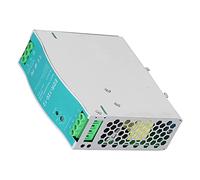 FTVOGUE Fuente de Alimentación de Riel EDR-120-12, Cubierta de Aluminio, Solución Estable de 120 W 12 V 10 A para Aplicaciones Industriales