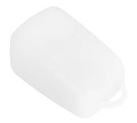 FTVOGUE Funda de Silicona para Cabezal de Cepillo de Dientes, Tapa Protectora para Cepillo de Dientes Eléctrico, Blanco Translúcido 40 X 25 X 15 Mm, Almacenamiento Higiénico, Ajuste Universal,
