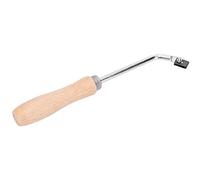 FTVOGUE Gubia para Ranurar Madera con 3 Cuchillas de Repuesto para Pisos de Plástico PVC, Herramienta de Ranurado de Acero con de Haya para Soldadura de Pisos de Vinilo