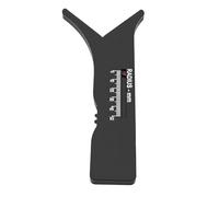 FTVOGUE Herramienta de Medición de Calibrador de Radio, Plantilla Deslizante Multifuncional para Medir Radios de hasta 100 Mm, con Material Plástico ABS para Oficina en el Hogar y Uso