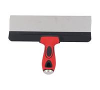 FTVOGUE Herramienta Raspadora de Pintura de Acero Inoxidable de 10 Pulgadas, Diseño Ergonómico con Martillo y Hoja de Aluminio para Alisar la Eliminación de Pintura de Paneles de Yeso Mejoras para