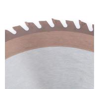 FTVOGUE Hoja de Sierra Circular, Disco de Corte de Madera TCT de Carburo de 8 Pulgadas, 25,4 Mm, 60T para Sierra Eléctrica, para Madera, Aluminio, PVC, Incisión de Dientes Limpios para Carpinteros y
